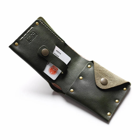 Italian Leather Rivet Wallet