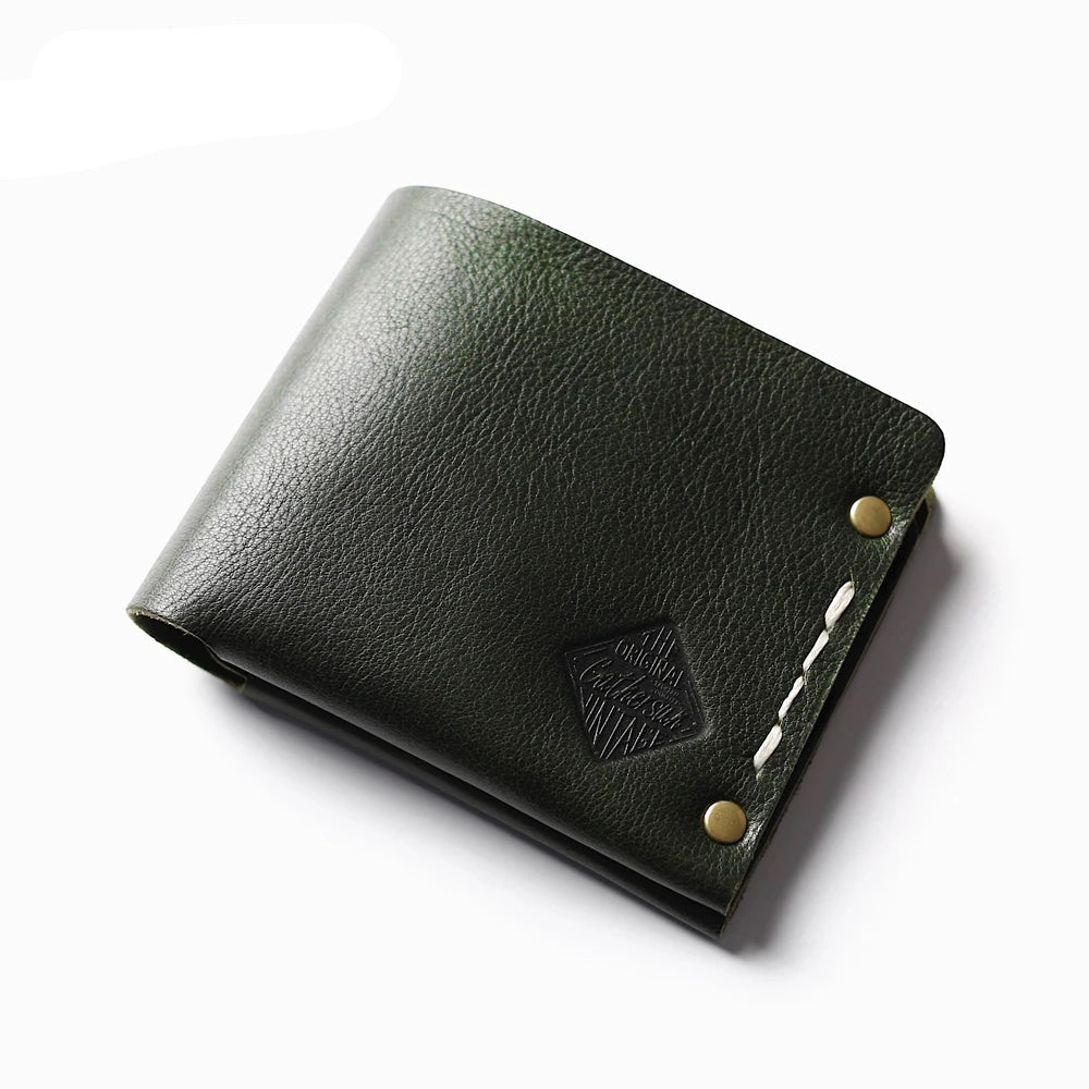 Italian Leather Rivet Wallet