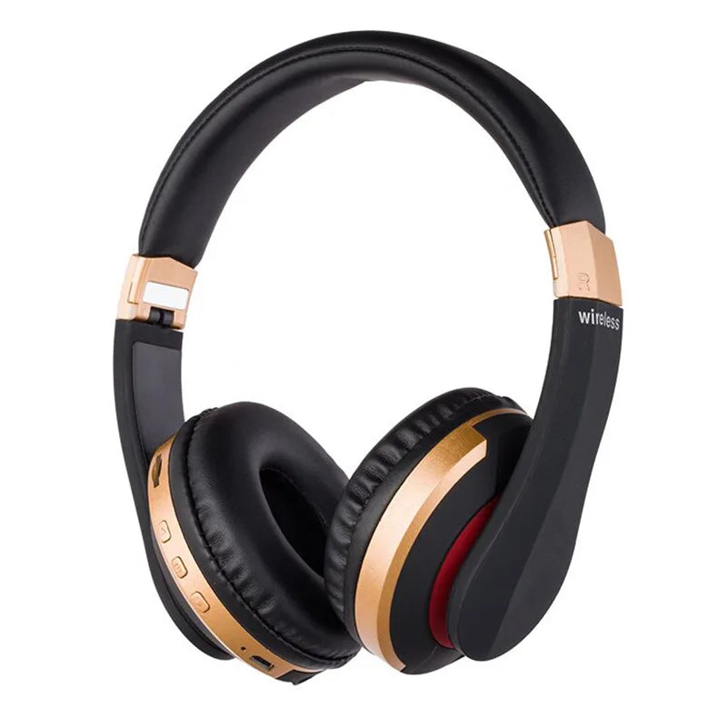 Wireless Bluetooth Foldable Headphones With Microphone And TF Card