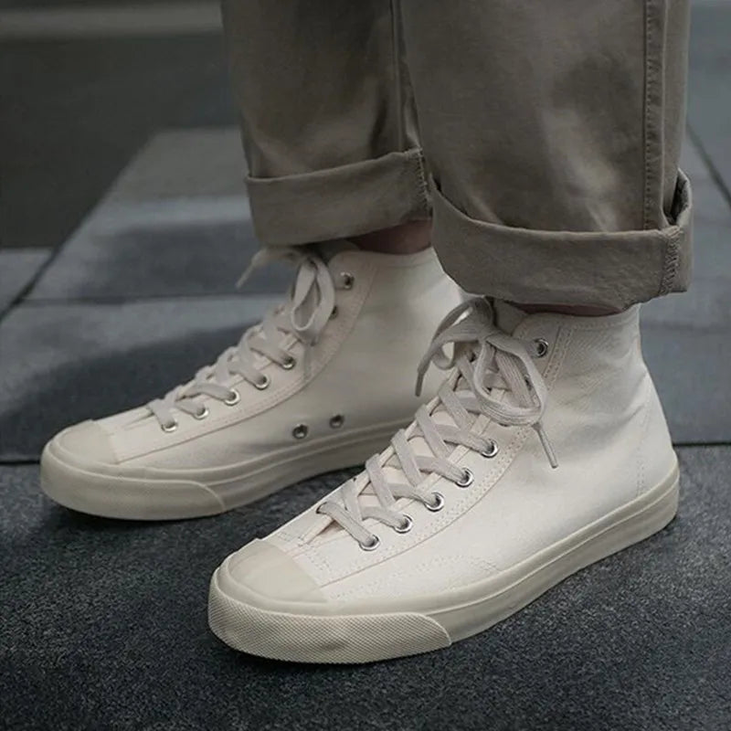 Canvas High Top Sneakers