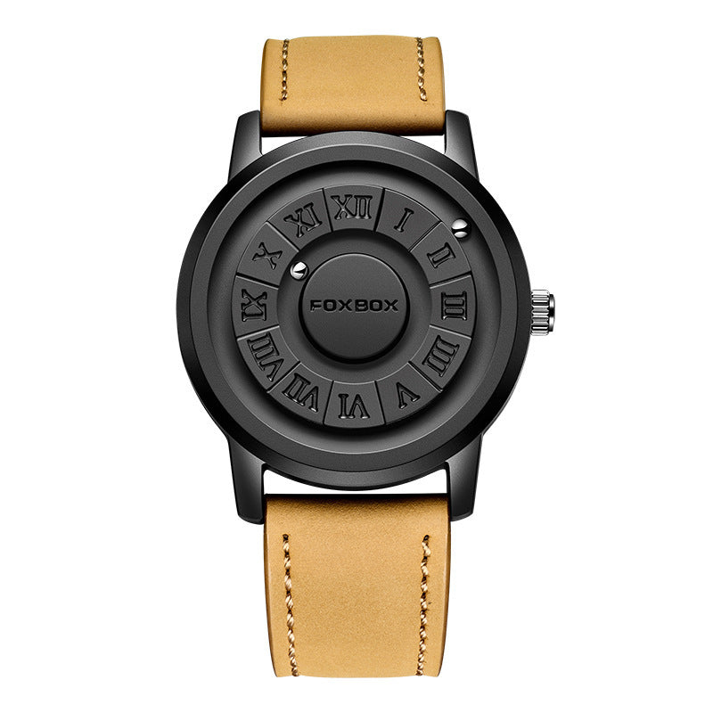 Magnetic Suspension Watch Men's Black Technology Creative Personality Concept Watch