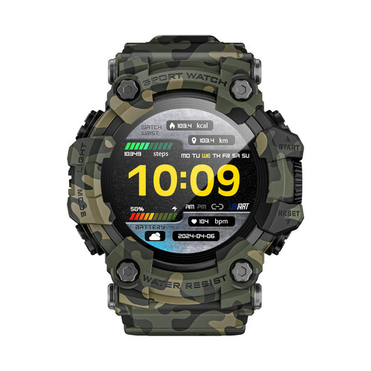 Outdoor Sports Smartwatch ATTACK GT Bluetooth Call Compass Flashlight Music