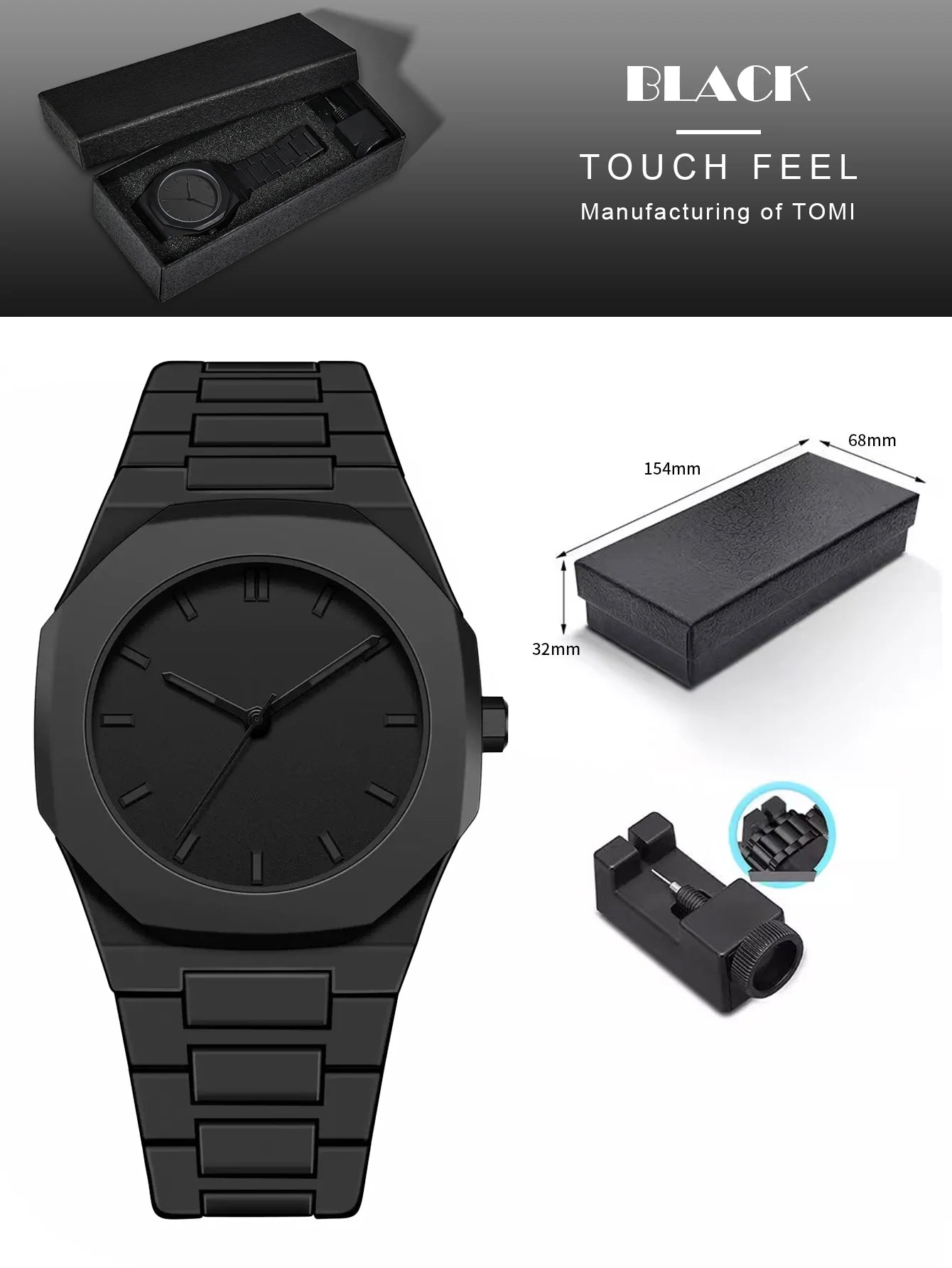 Men's Quartz Watch - Simple Style