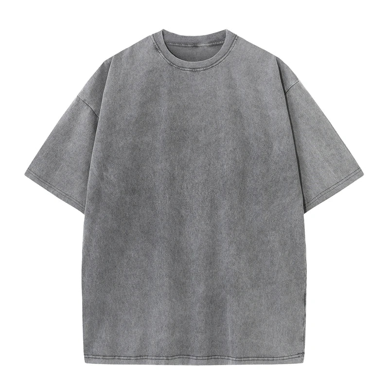 Hot Washed Men's T-Shirt - 230G Heavy Cotton