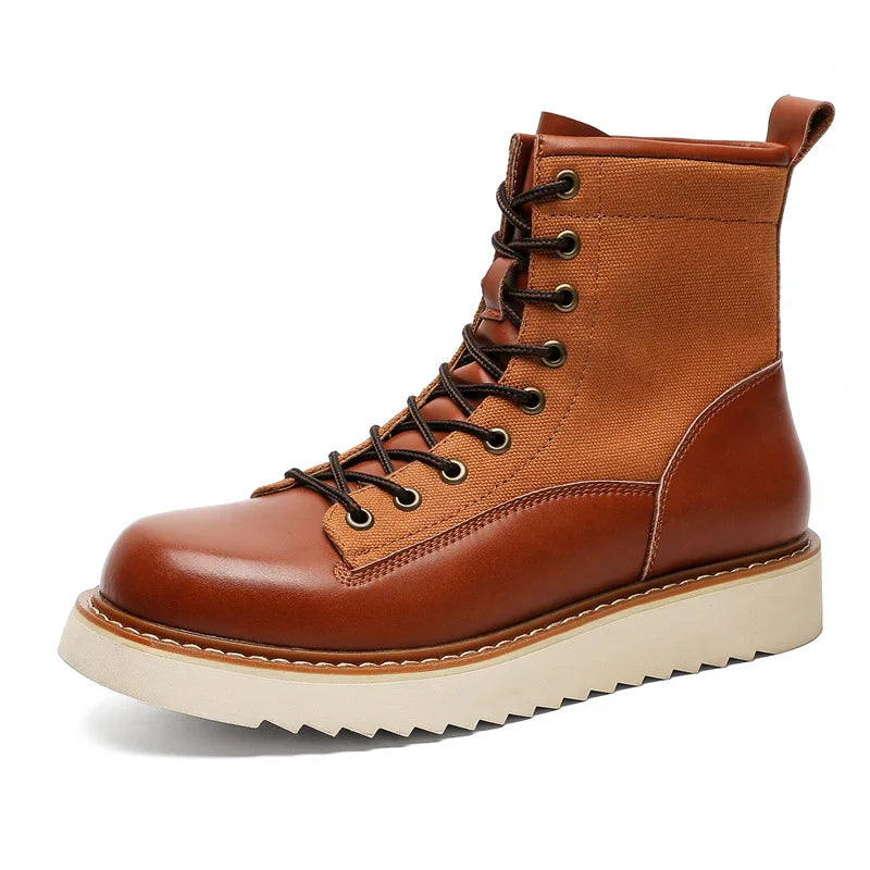 Handmade Vintage British Men's Ankle Boots | High-Quality Dress Leather Shoes