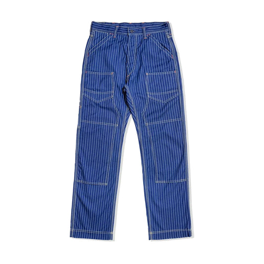 Indigo Wabash Trousers Vintage Railroad Stripe Work Pants