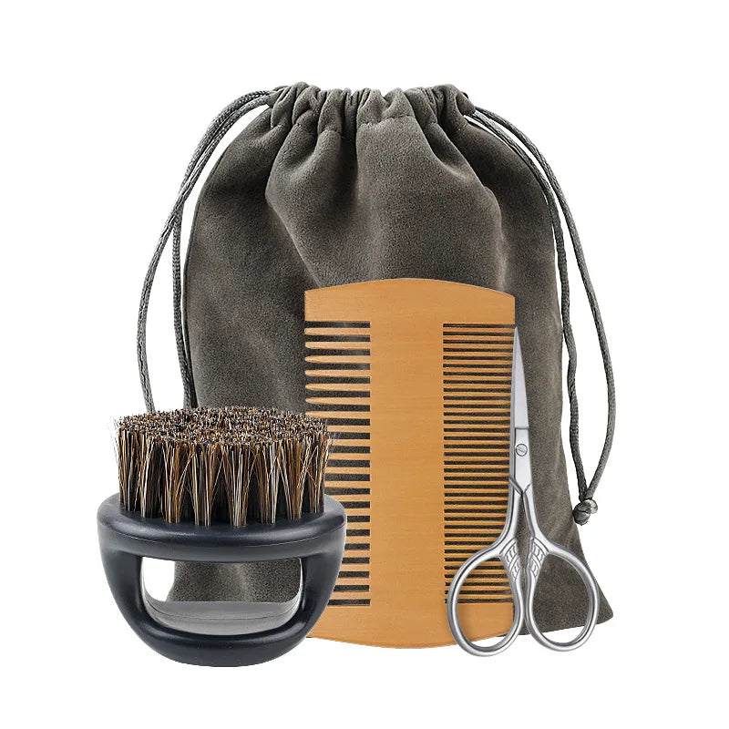 Boar Bristle Shaving Brush Grooming Kits