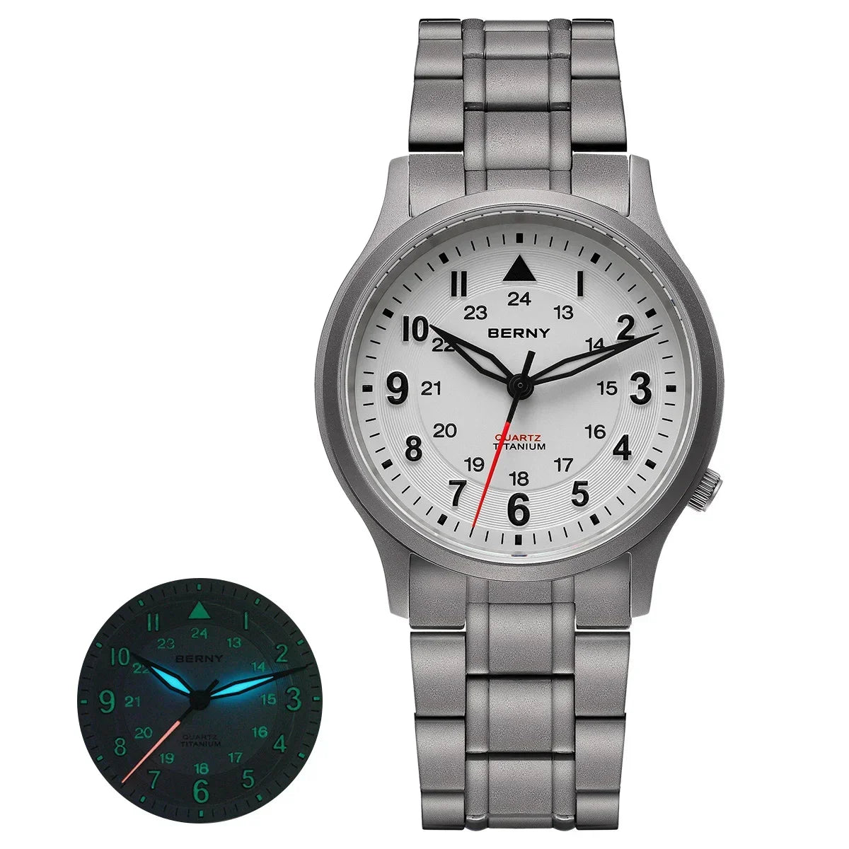 Stonepath Japanese Quartz Titanium Watch