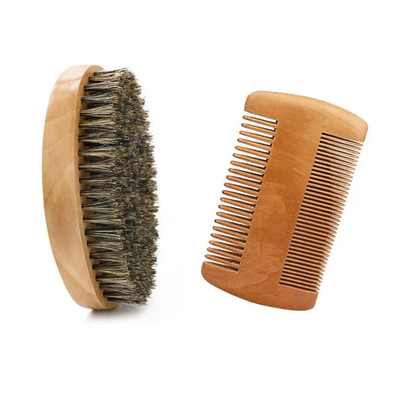 Boar Bristle Shaving Brush Grooming Kits