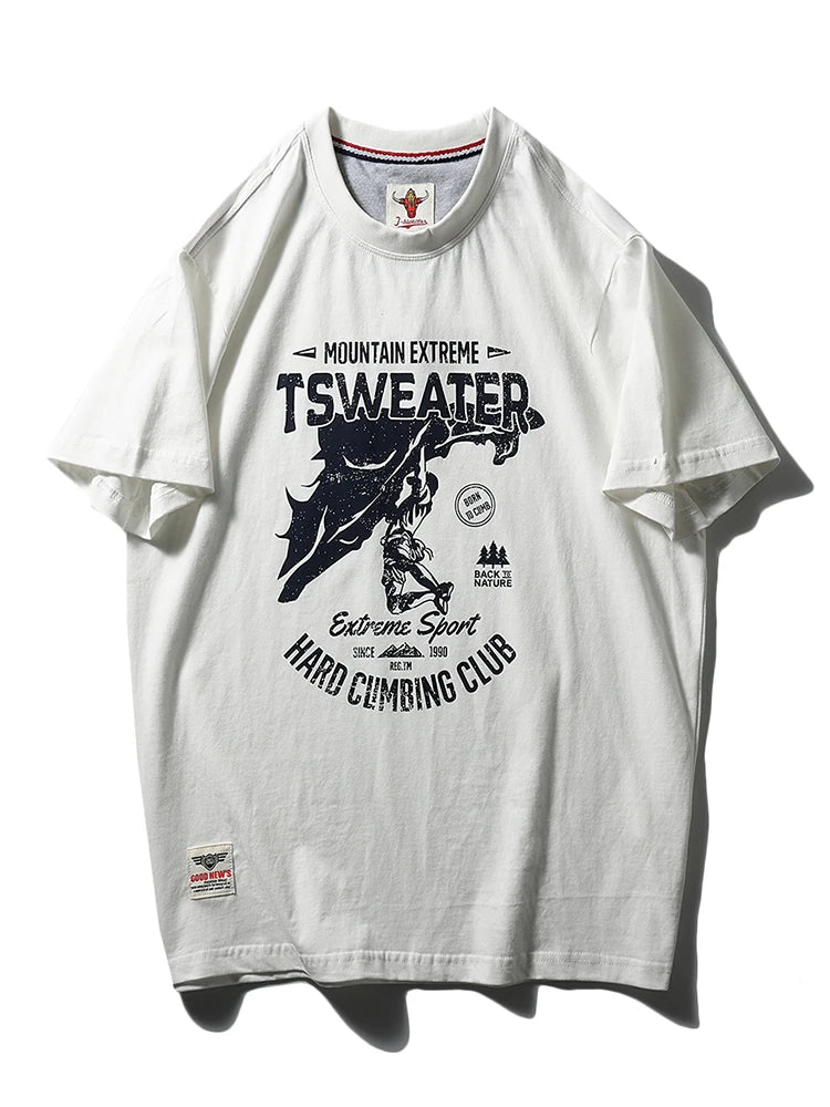 100% Cotton Heavy Vintage Short Sleeve T-Shirts