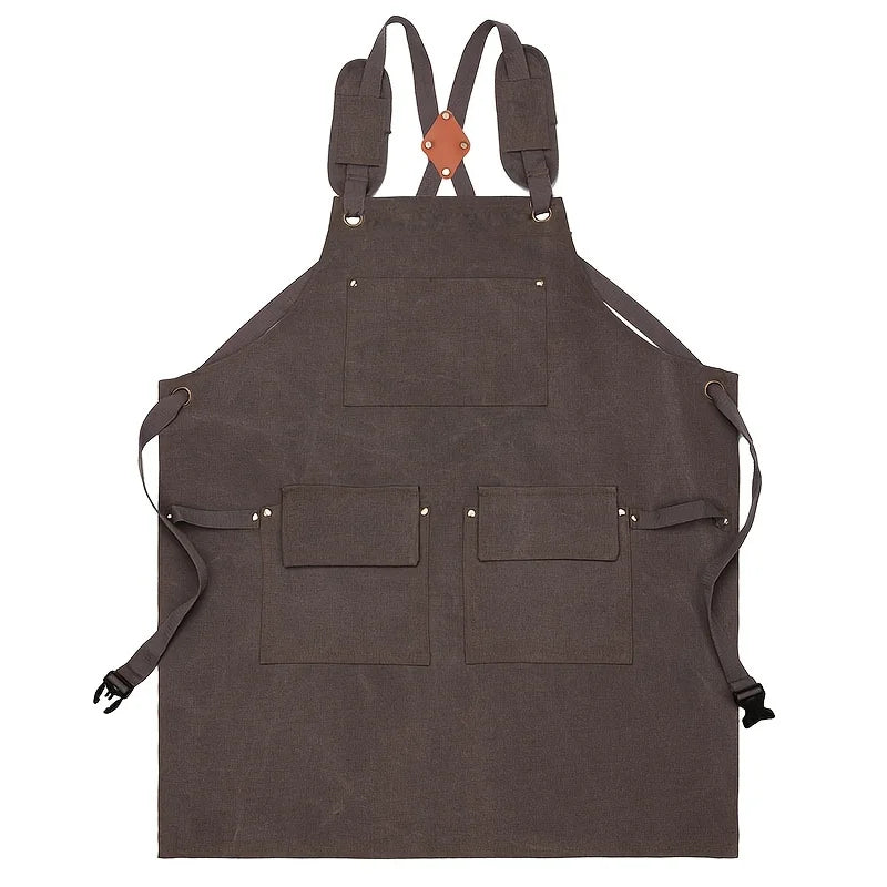 Thickened Cotton Canvas Waterproof Apron