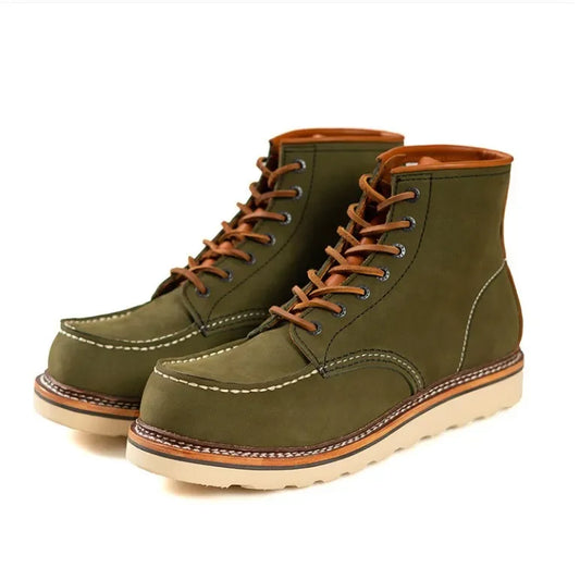 Men's 1907 Vintage Leather Boots - Goodyear Cowhide