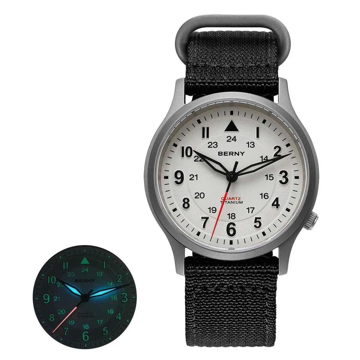 Stonepath Japanese Quartz Titanium Watch