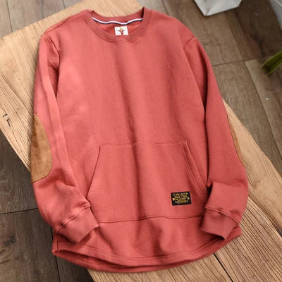 Basic Solid Color Washed Sweatshirts
