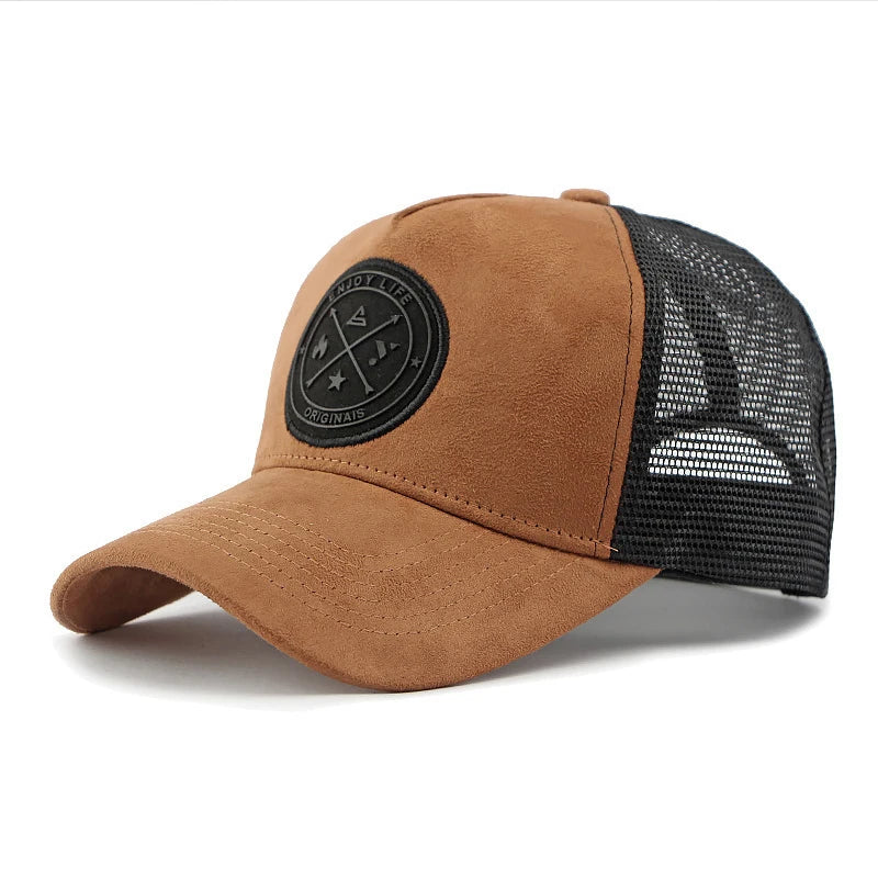 "Enjoy Life" Mesh Snapback Cap