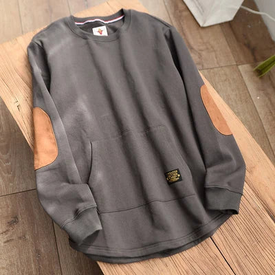 Basic Solid Color Washed Sweatshirts