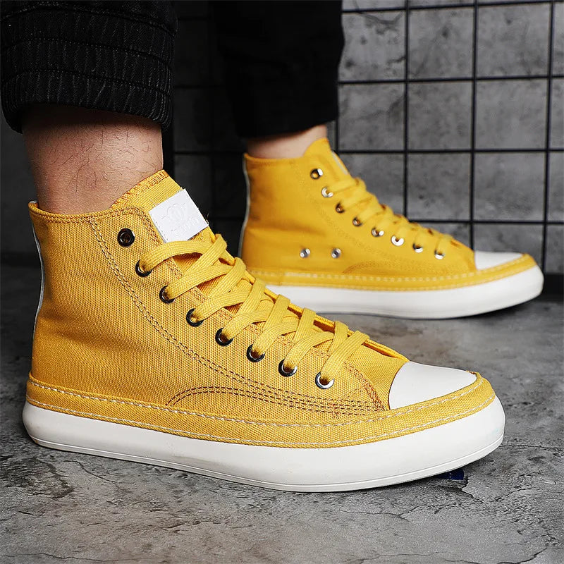 Classic High Top Canvas Sneakers