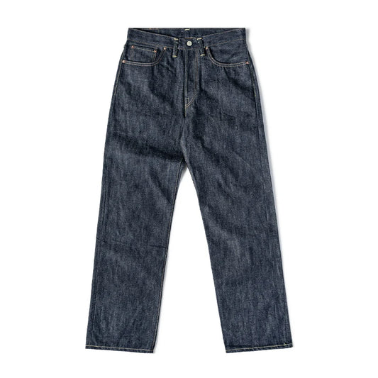 Men's Rigid Straight Raw Selvedge Denim Jeans
