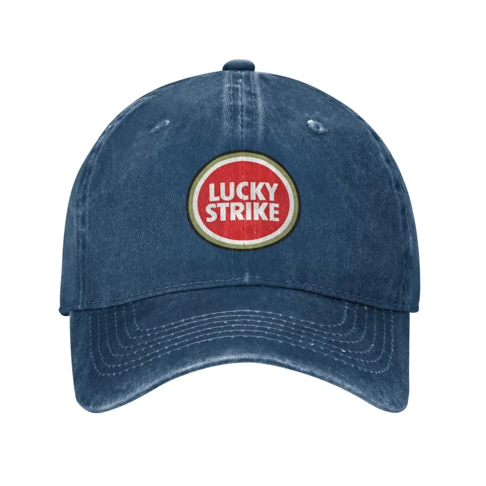 Vintage Washed Denim Baseball Cap
