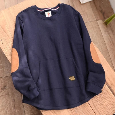 Basic Solid Color Washed Sweatshirts