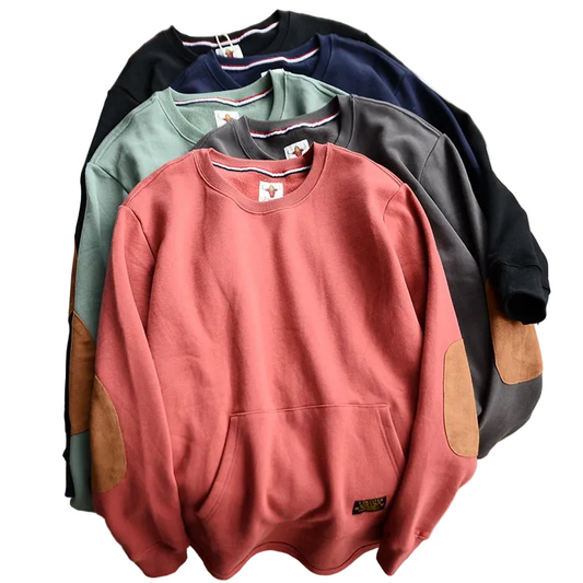 Basic Solid Color Washed Sweatshirts