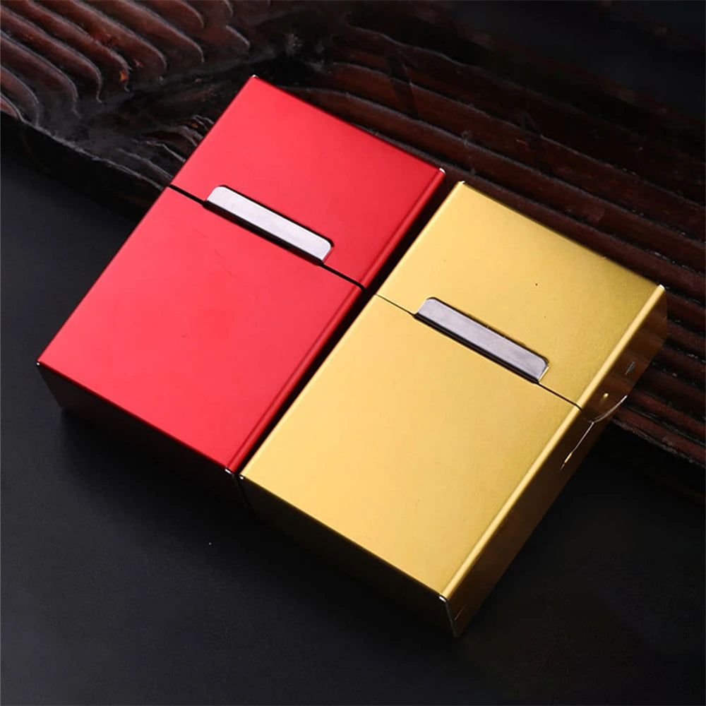 Metal Foil Wrapped Cigarette Case