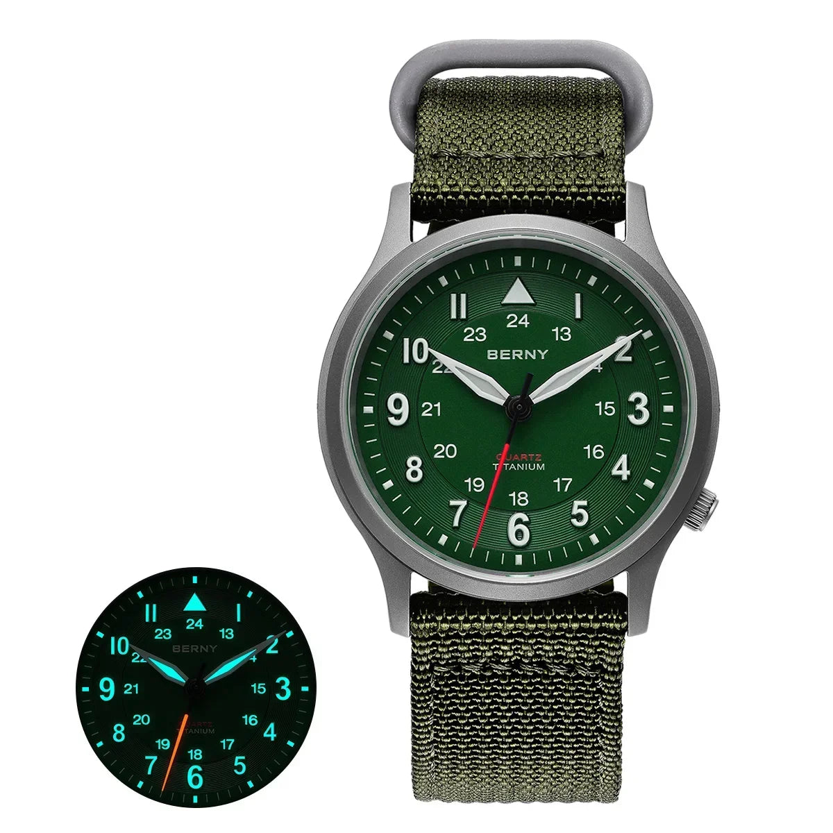 Stonepath Japanese Quartz Titanium Watch