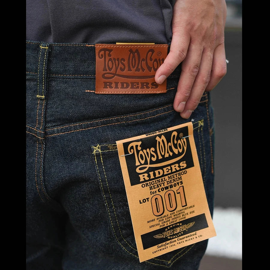 Classic American Retro Selvedge Denim Jeans