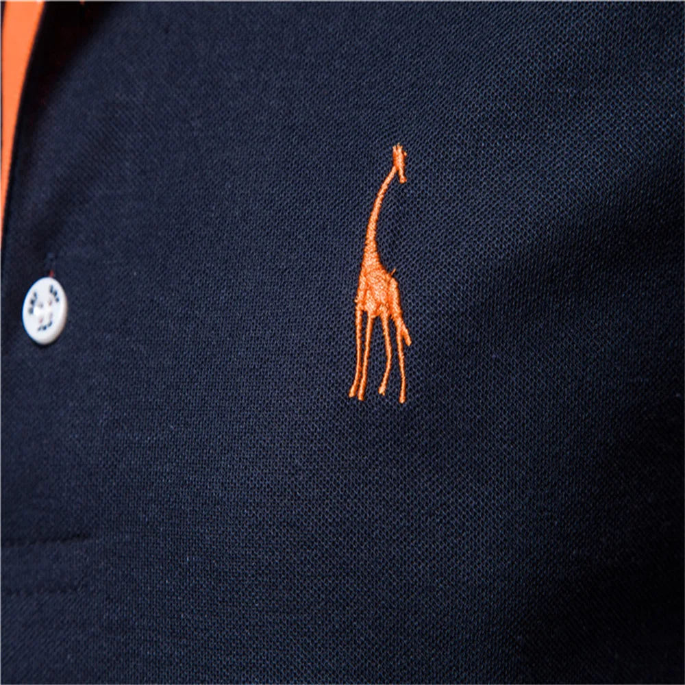 Giraffe Polo Shirt for Men