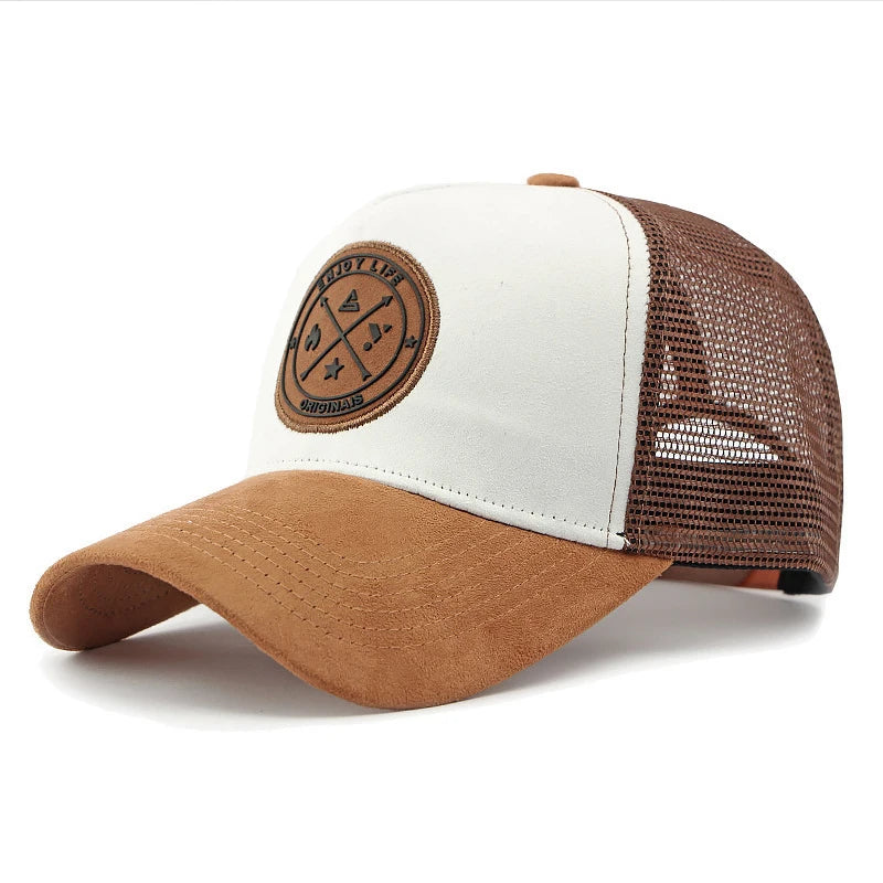 "Enjoy Life" Mesh Snapback Cap