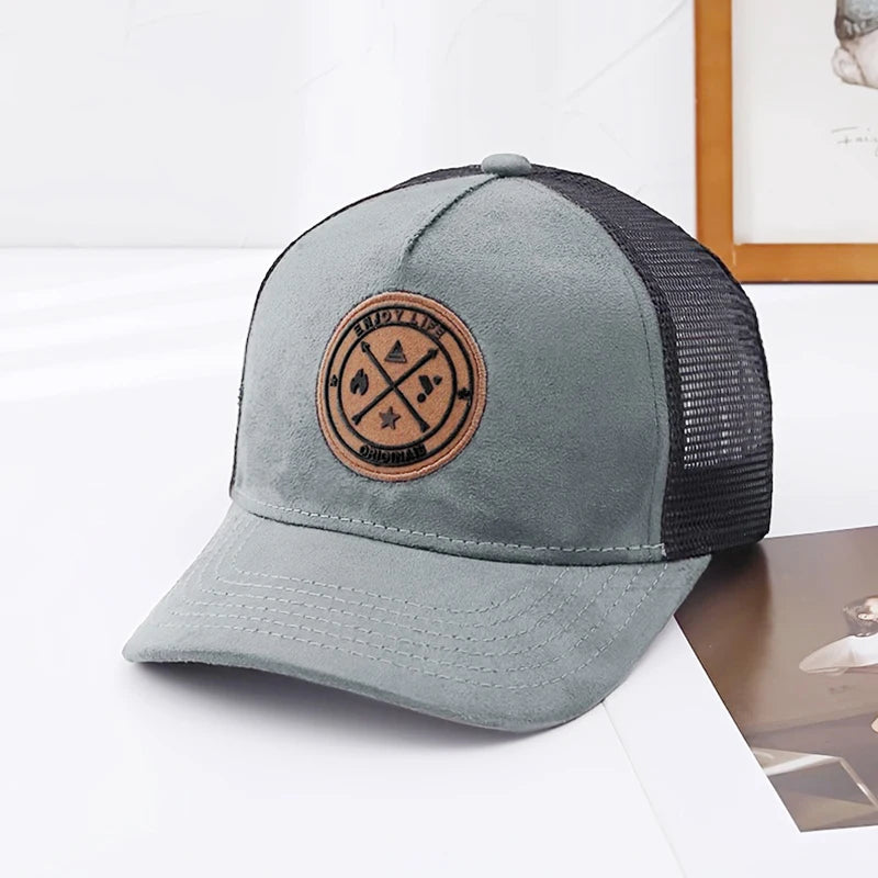 "Enjoy Life" Mesh Snapback Cap
