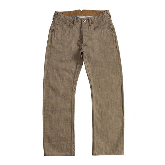 Rustic Tan Dyed 18oz Selvedge Denim Jeans