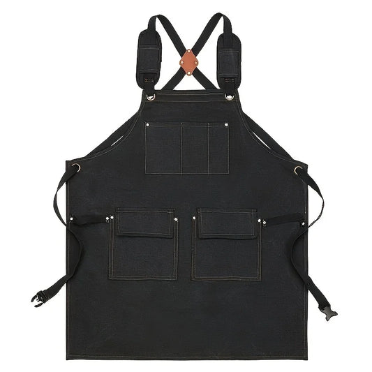 Thickened Cotton Canvas Waterproof Apron
