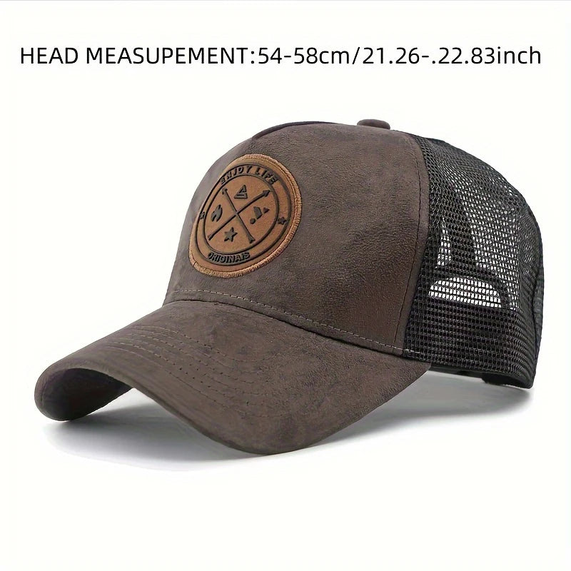 "Enjoy Life" Mesh Snapback Cap