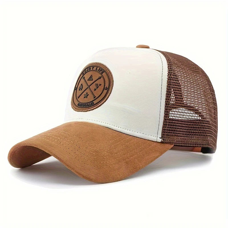 "Enjoy Life" Mesh Snapback Cap