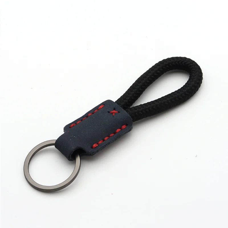 Vintage Cow Leather Keychain