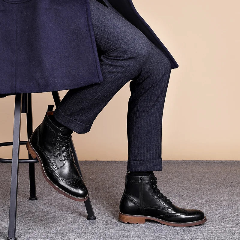 Men's Genuine Leather Boots