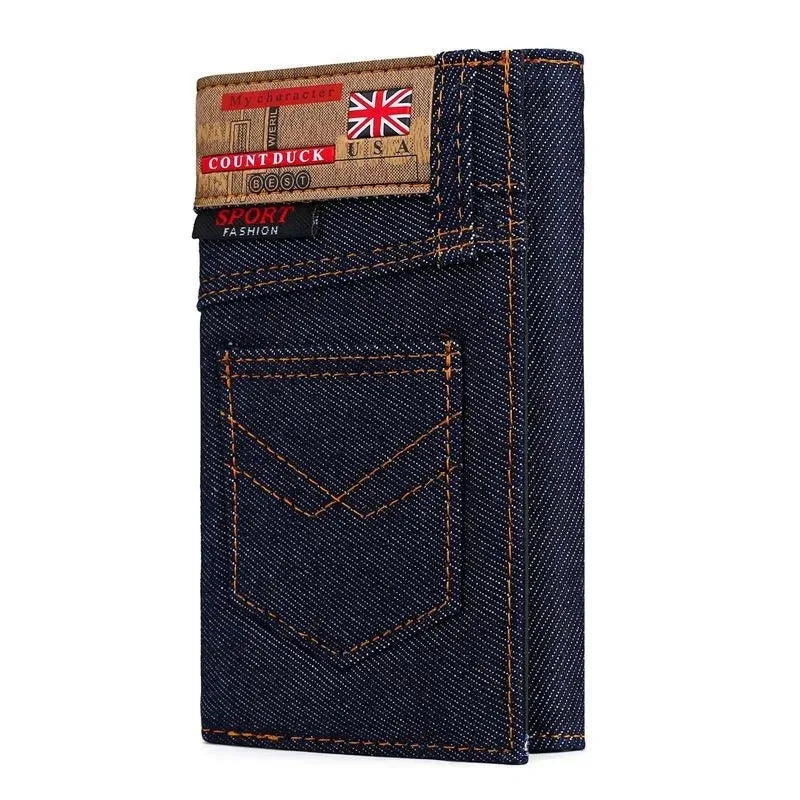 Vintage Men's Denim Wallet