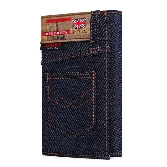 Vintage Men's Denim Wallet