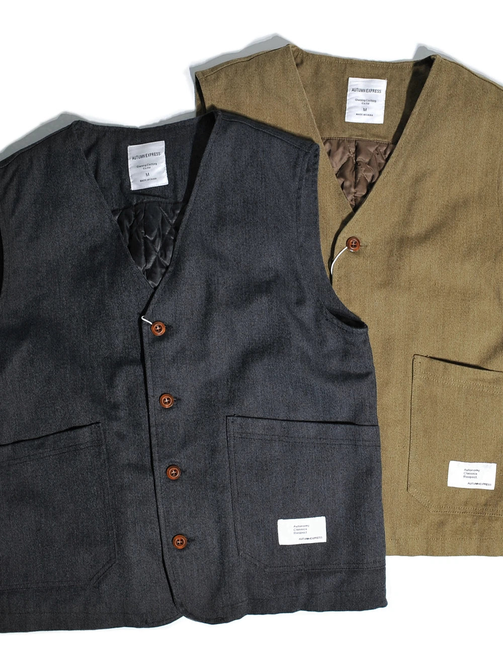 Heavyweight Canvas Denim Vest For Men