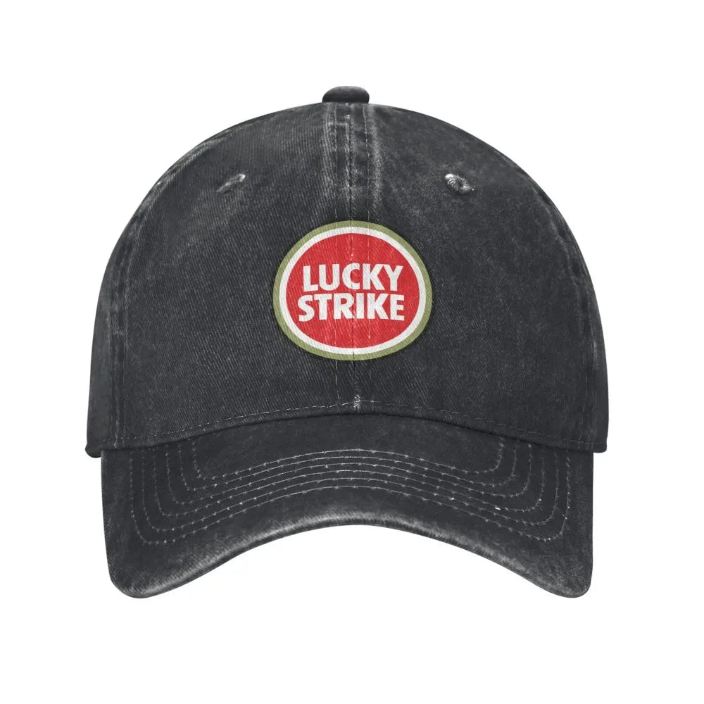 Vintage Washed Denim Baseball Cap