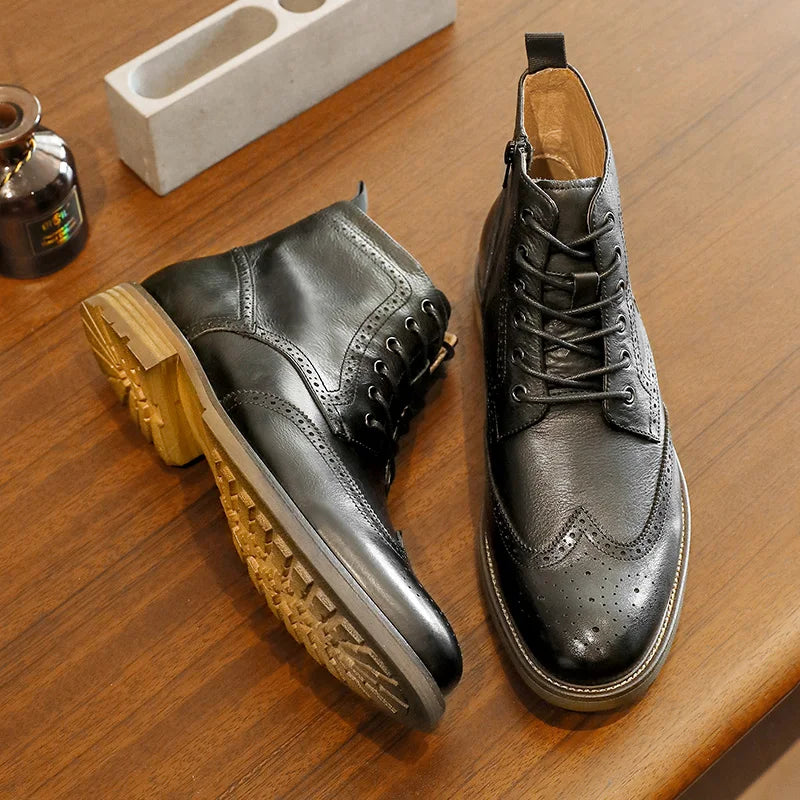 Men's Genuine Leather Boots
