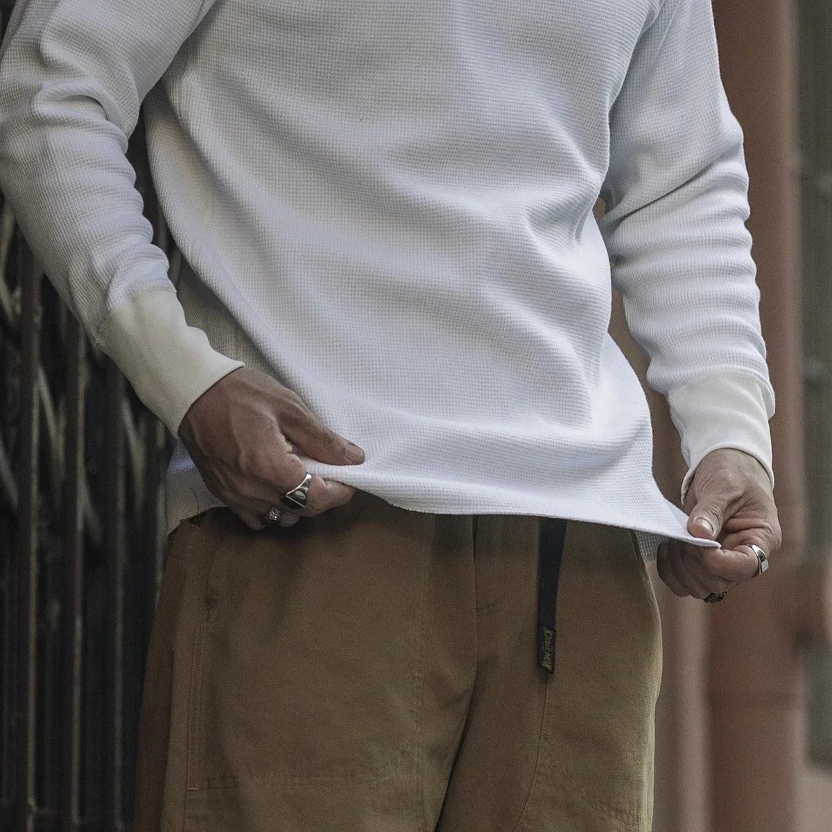 Heavyweight Thermal Long Sleeve Shirt for Men - Long John