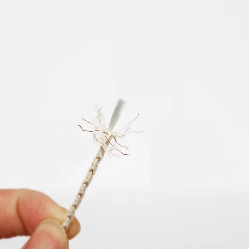 Copper Wire Cotton-Core Wicks for Zippo Style Kerosene Oil Petrol Lighters - Universal