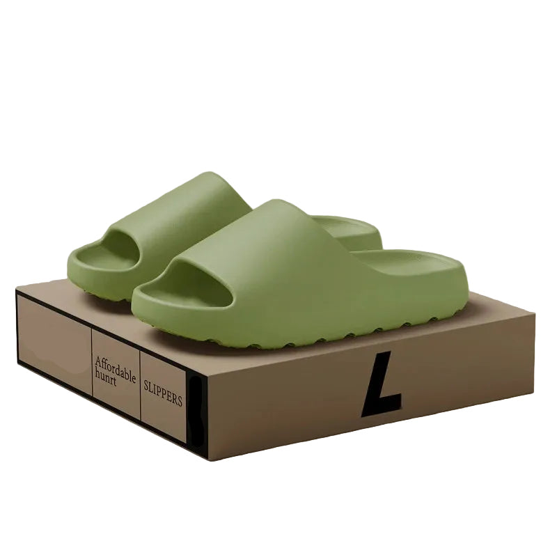 Anti Slip Men's Thick Bottom Slides - Lightweight