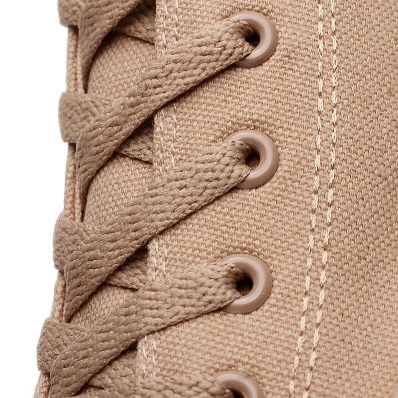 Milk Tea Canvas Sneakers