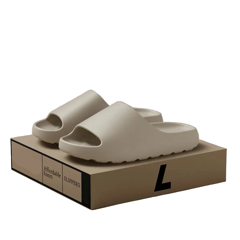 Anti Slip Men's Thick Bottom Slides - Lightweight