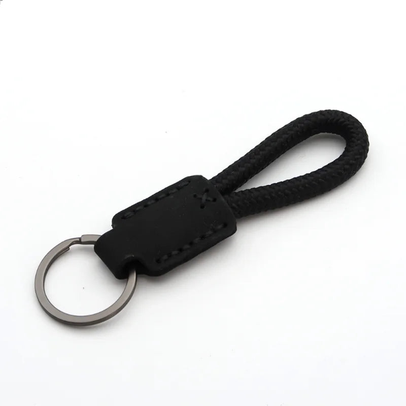 Vintage Cow Leather Keychain