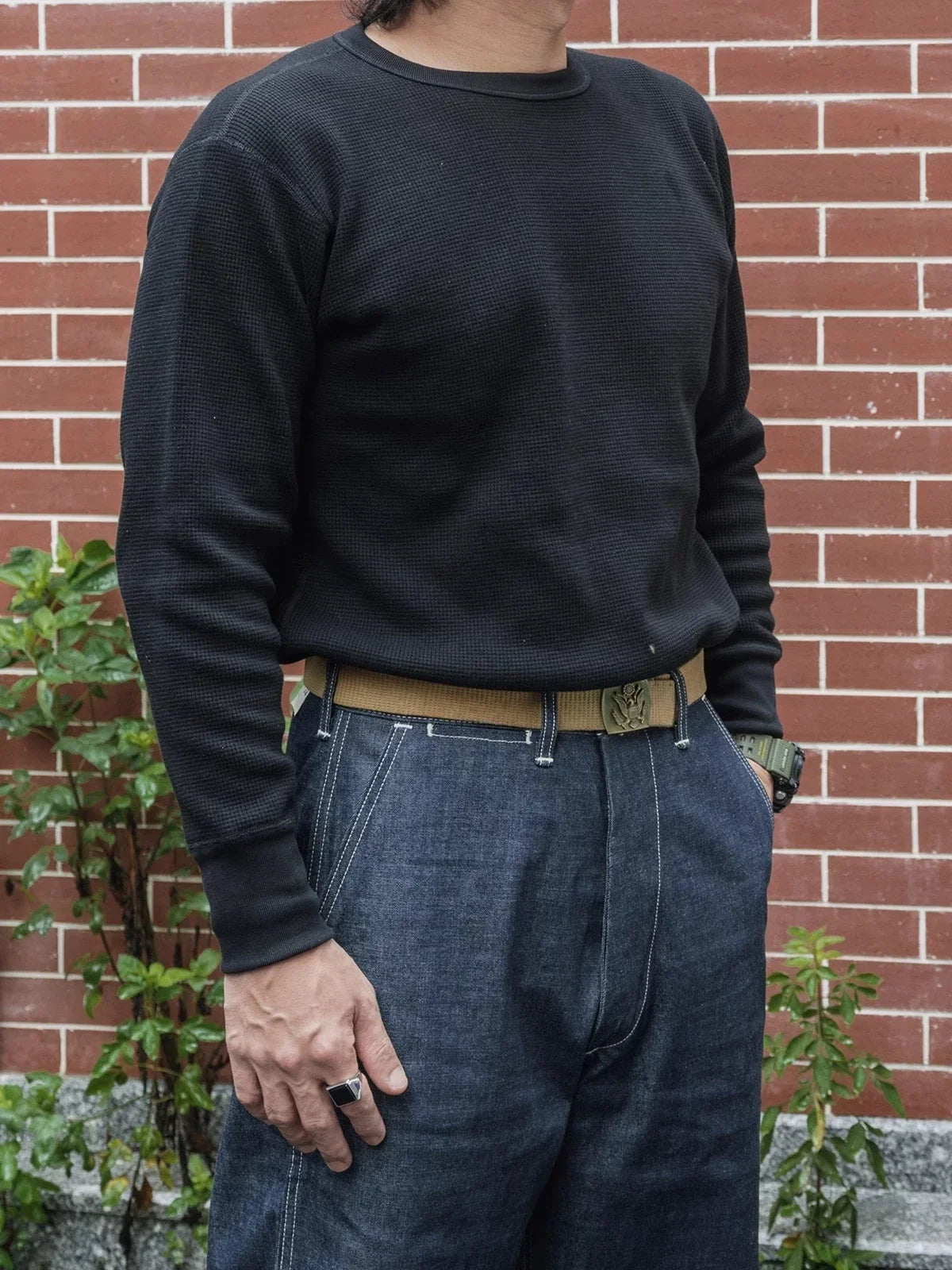 Heavyweight Thermal Long Sleeve Shirt for Men - Long John