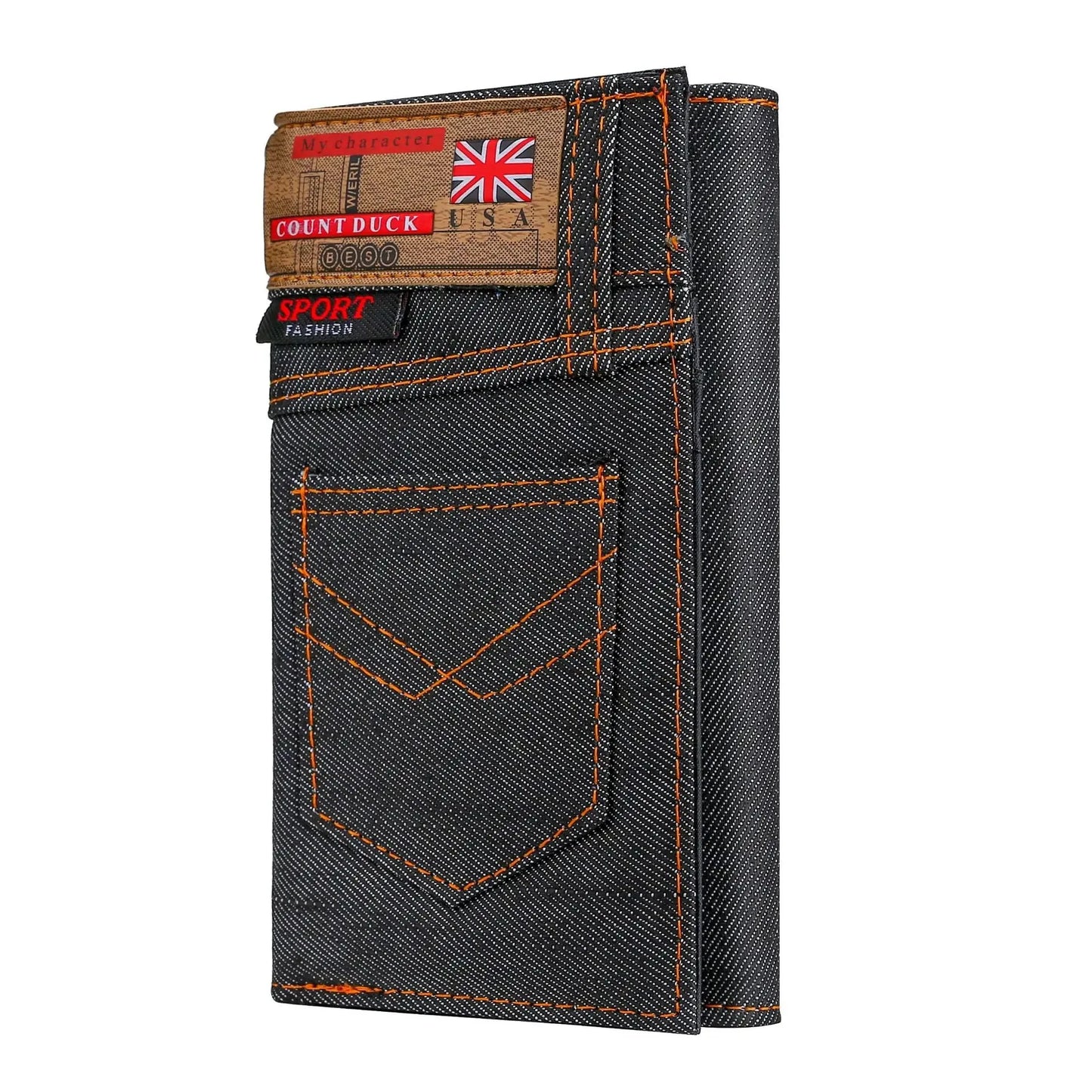 Vintage Men's Denim Wallet